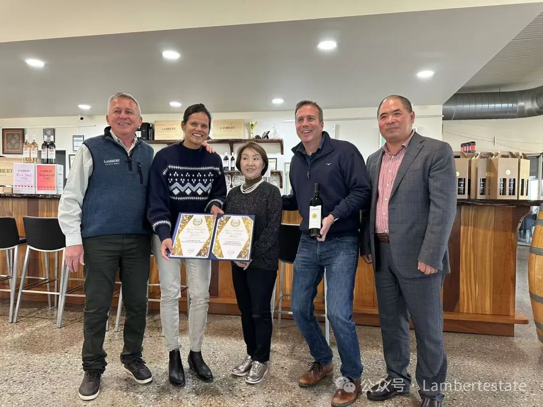 Japan Sakura Awards - Lambert Winery Visit